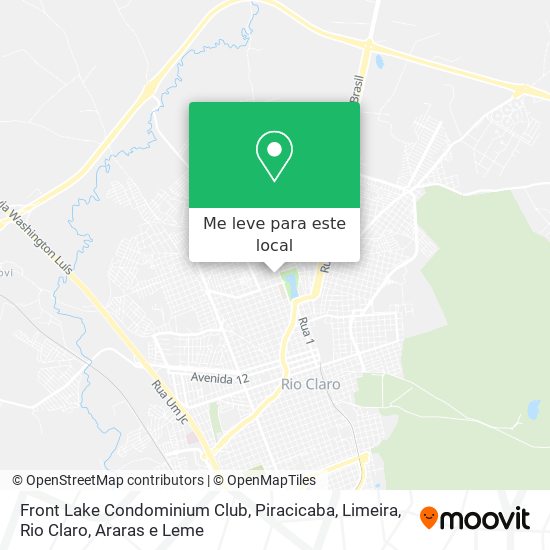 Front Lake Condominium Club mapa