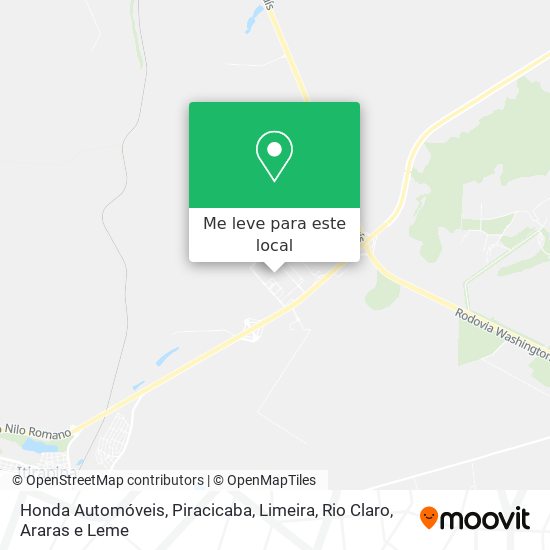 Honda Automóveis mapa