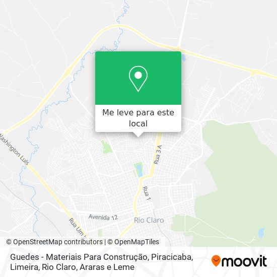 Guedes - Materiais Para Construção mapa