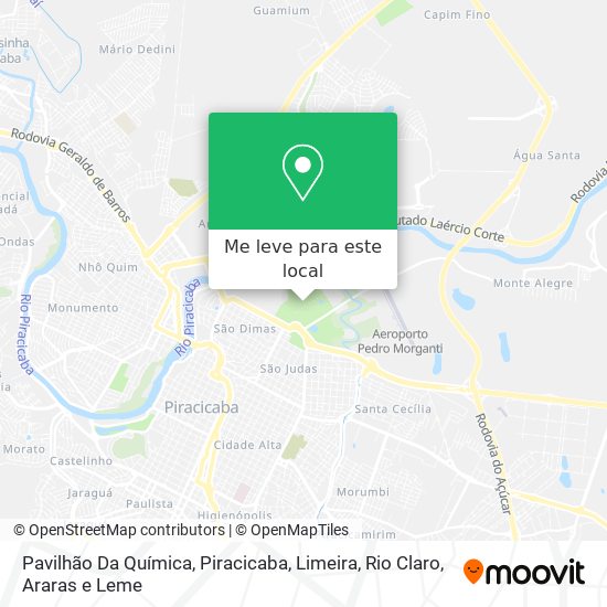 Pavilhão Da Química mapa