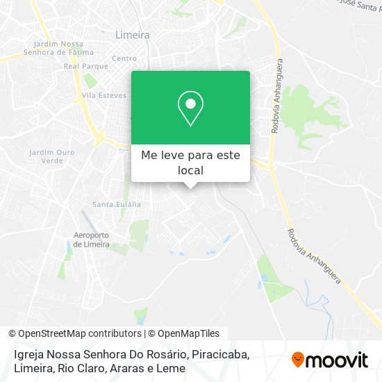 Igreja Nossa Senhora Do Rosário mapa