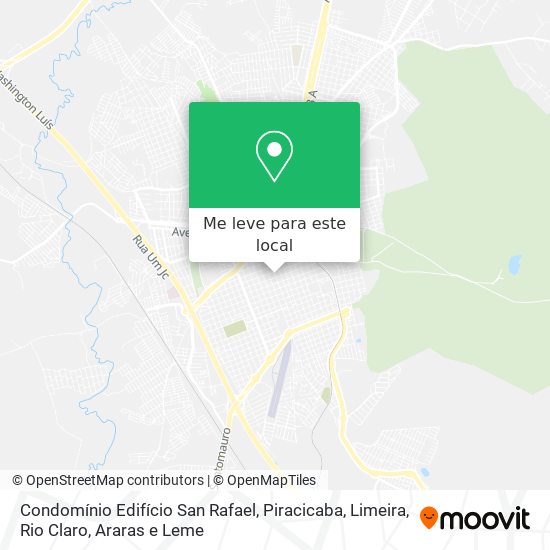 Condomínio Edifício San Rafael mapa