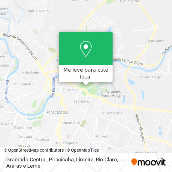 Gramado Central mapa