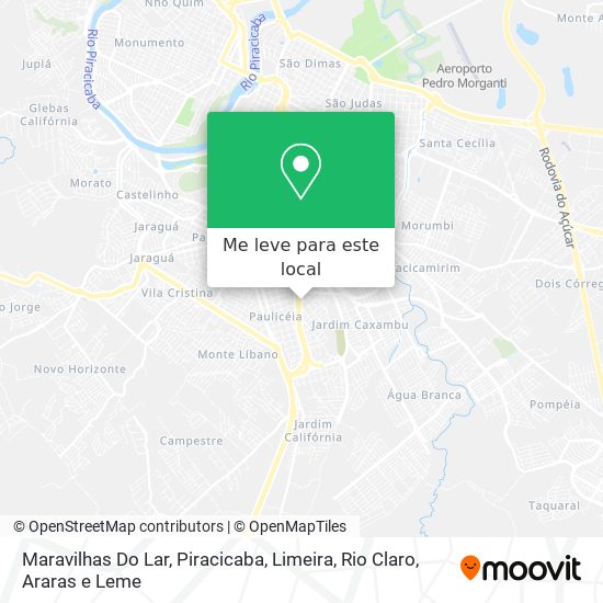 Maravilhas Do Lar mapa