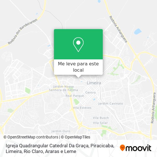 Igreja Quadrangular Catedral Da Graça mapa