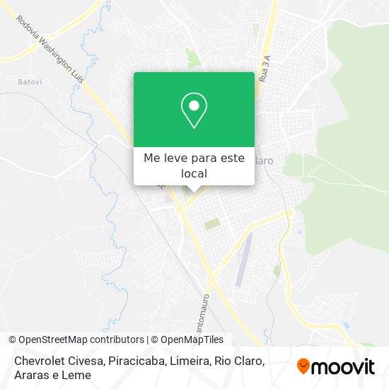 Chevrolet Civesa mapa