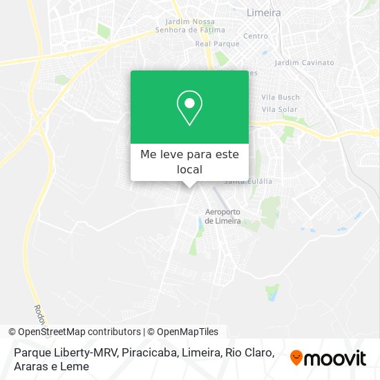 Parque Liberty-MRV mapa