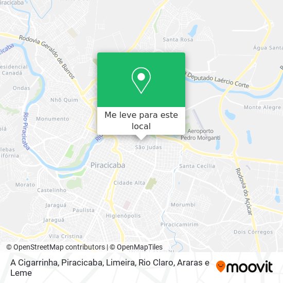 A Cigarrinha mapa