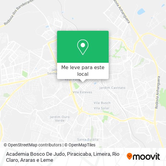 Academia Bosco De Judo mapa