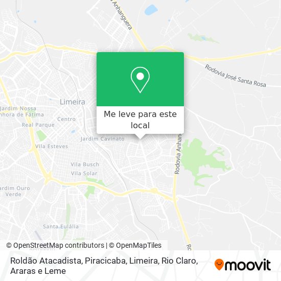 Roldão Atacadista mapa