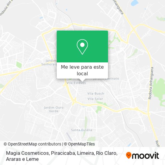 Magia Cosmeticos mapa