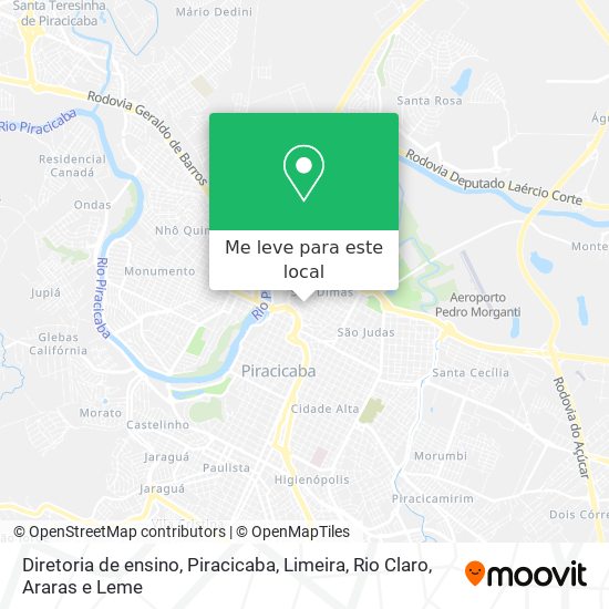 Diretoria de ensino mapa