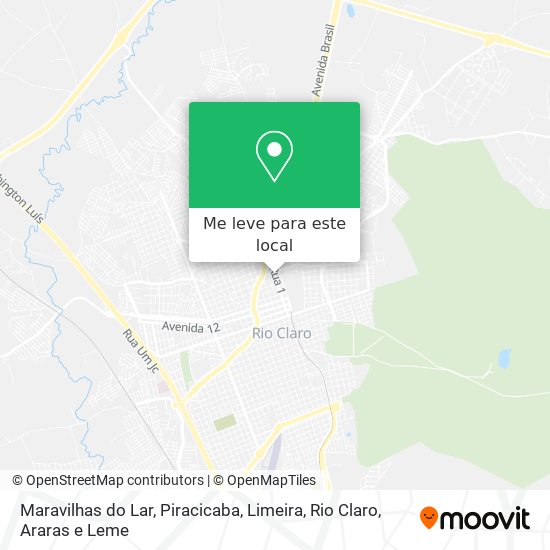 Maravilhas do Lar mapa