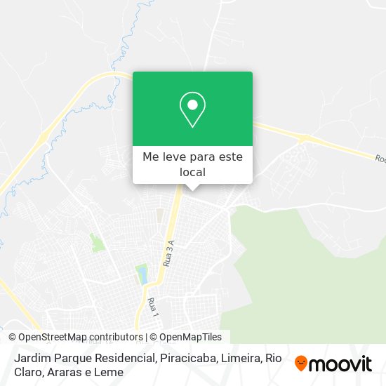 Jardim Parque Residencial mapa