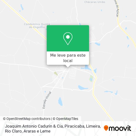Joaquim Antonio Cadurin & Cia mapa