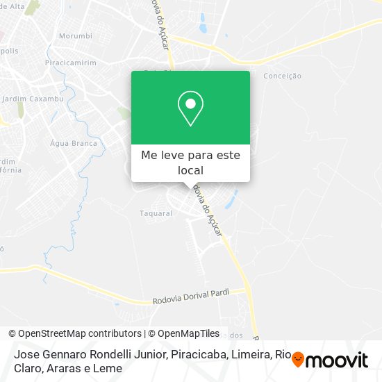 Jose Gennaro Rondelli Junior mapa