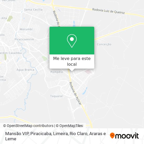 Mansão VIP mapa