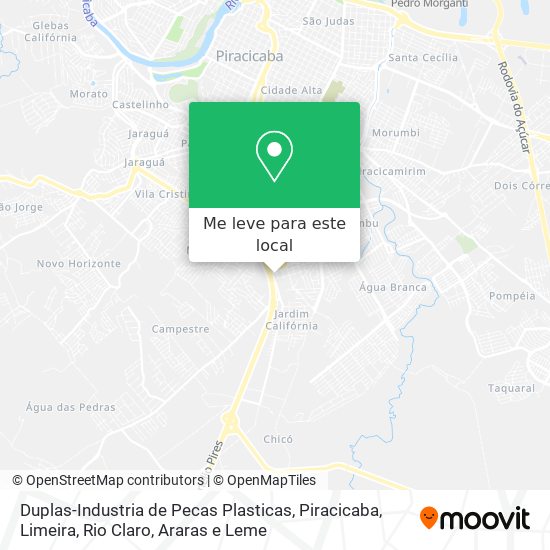 Duplas-Industria de Pecas Plasticas mapa