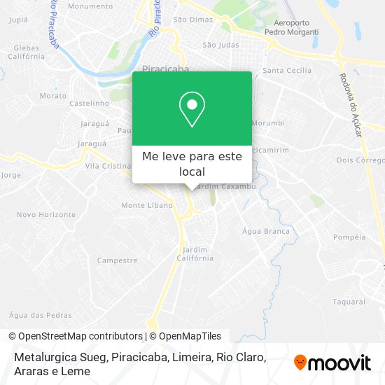 Metalurgica Sueg mapa