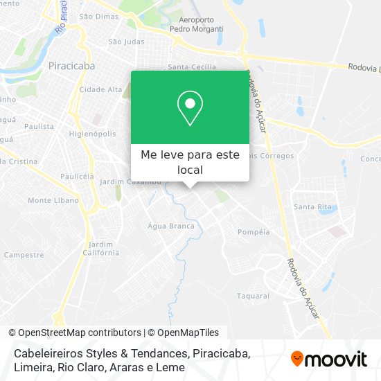 Cabeleireiros Styles & Tendances mapa