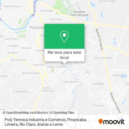 Poly Termica Industria e Comercio mapa