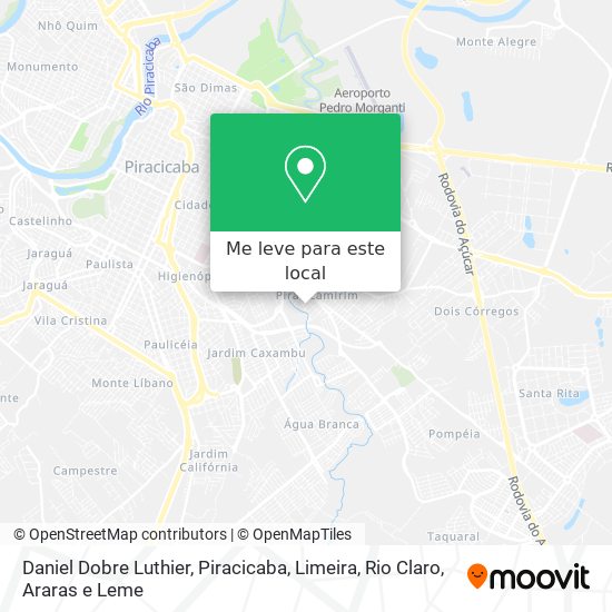 Daniel Dobre Luthier mapa
