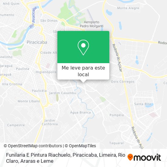 Funilaria E Pintura Riachuelo mapa
