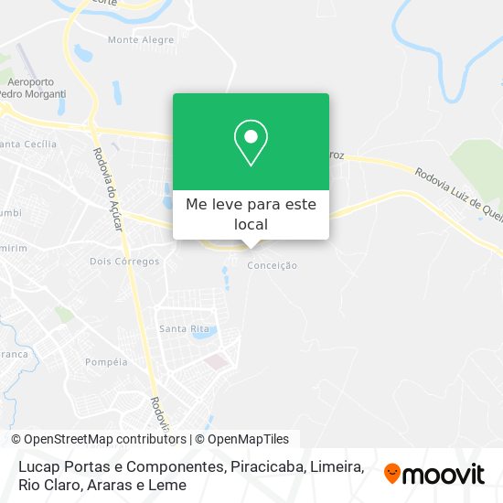 Lucap Portas e Componentes mapa