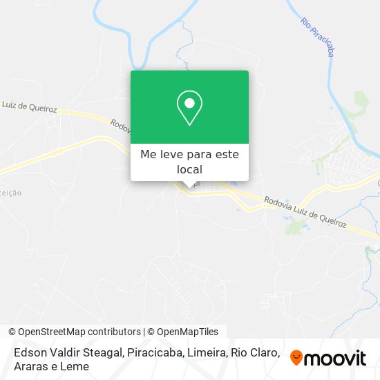 Edson Valdir Steagal mapa