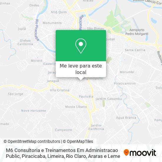 M6 Consultoria e Treinamentos Em Administracao Public mapa