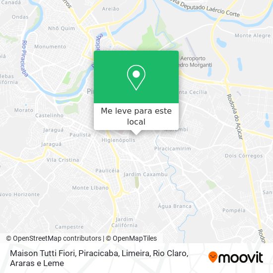 Maison Tutti Fiori mapa