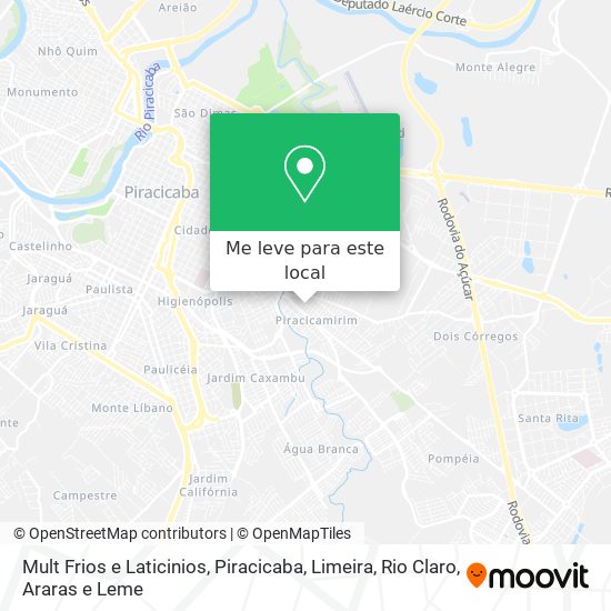 Mult Frios e Laticinios mapa
