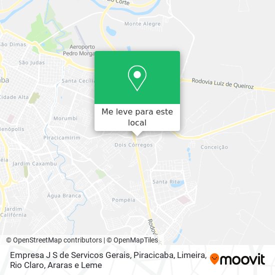 Empresa J S de Servicos Gerais mapa