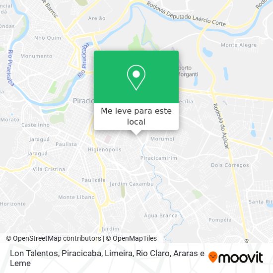 Lon Talentos mapa