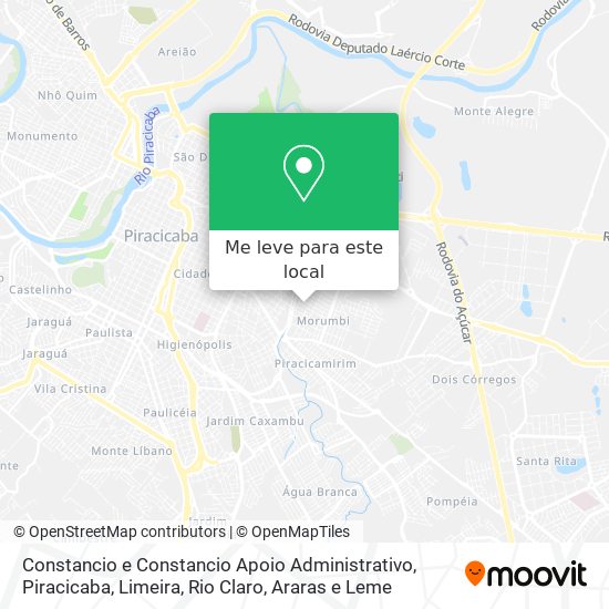 Constancio e Constancio Apoio Administrativo mapa