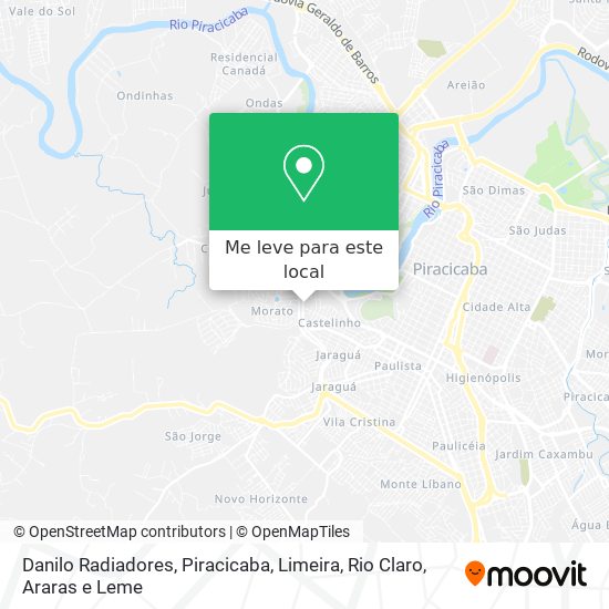 Danilo Radiadores mapa
