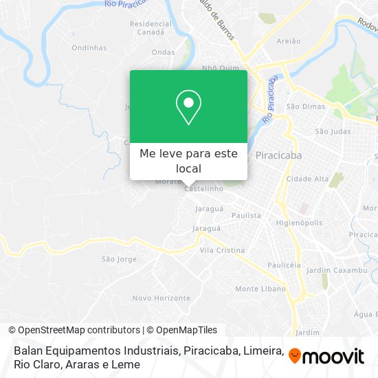 Balan Equipamentos Industriais mapa