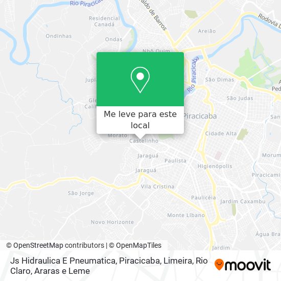 Js Hidraulica E Pneumatica mapa