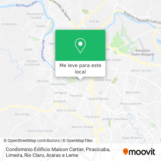 Condominio Edificio Maison Cartier mapa