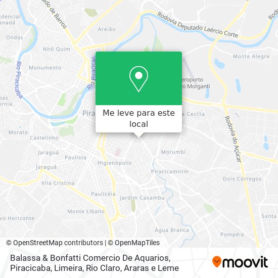 Balassa & Bonfatti Comercio De Aquarios mapa
