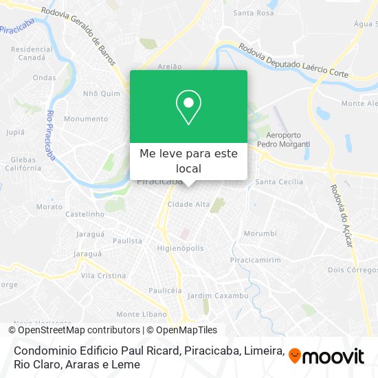 Condominio Edificio Paul Ricard mapa