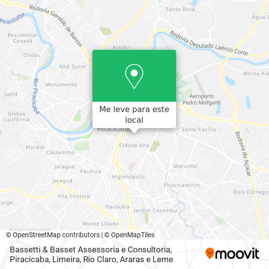 Bassetti & Basset Assessoria e Consultoria mapa