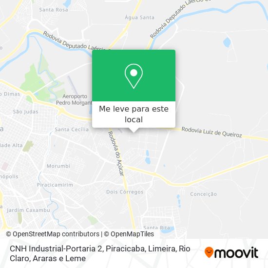 CNH Industrial-Portaria 2 mapa