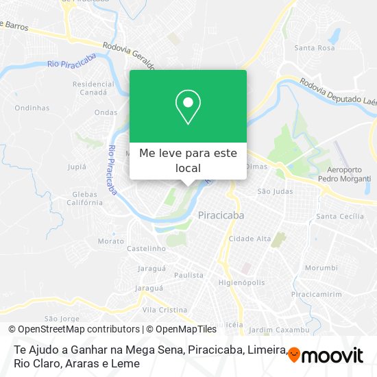 Te Ajudo a Ganhar na Mega Sena mapa