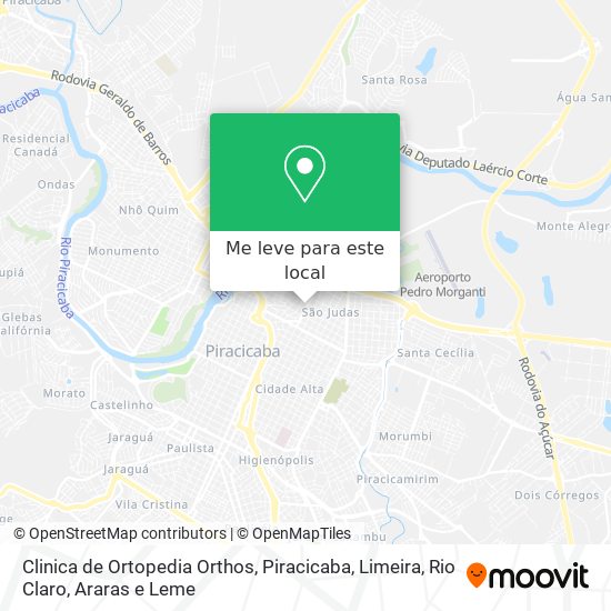 Clinica de Ortopedia Orthos mapa