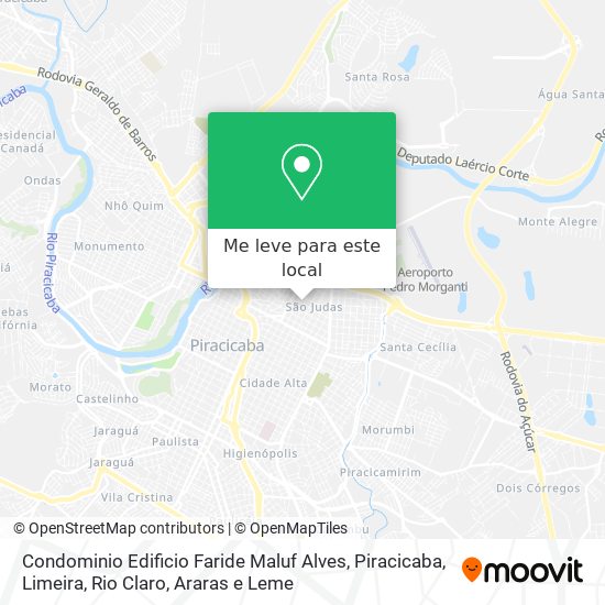 Condominio Edificio Faride Maluf Alves mapa