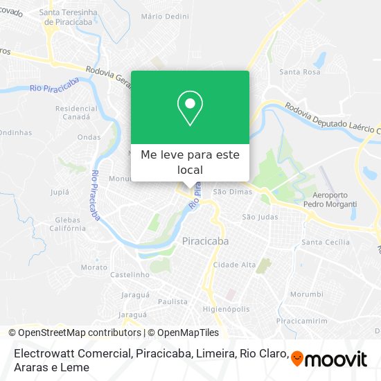 Electrowatt Comercial mapa
