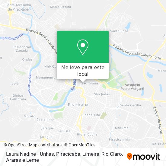 Laura Nadine - Unhas mapa