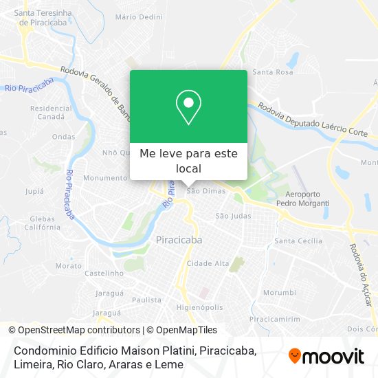 Condominio Edificio Maison Platini mapa
