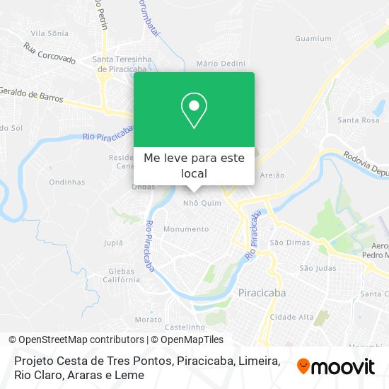 Projeto Cesta de Tres Pontos mapa